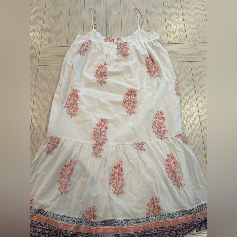Floral Print Sleeveless Dress Size Medium